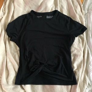 Outdoor Voices Sweattee, knotted, size M